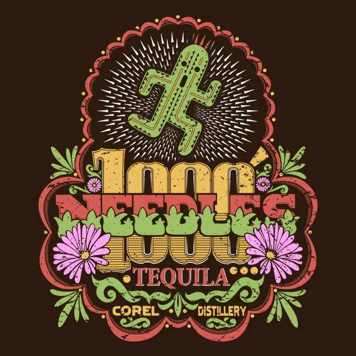1000 Needles Tequila - Coasters