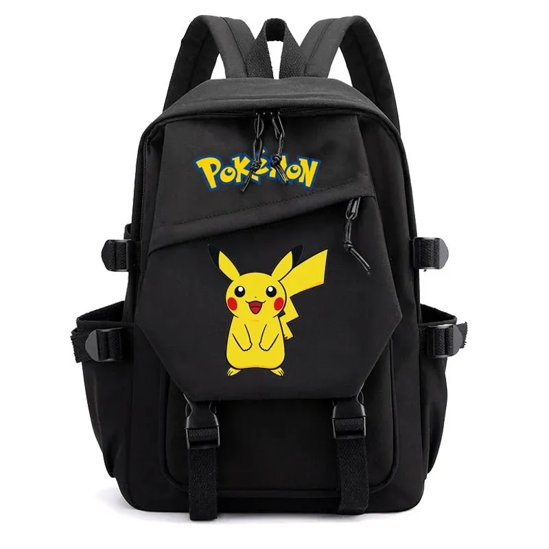 3-Piece Set: Pokemon Backpack School Bookbags
