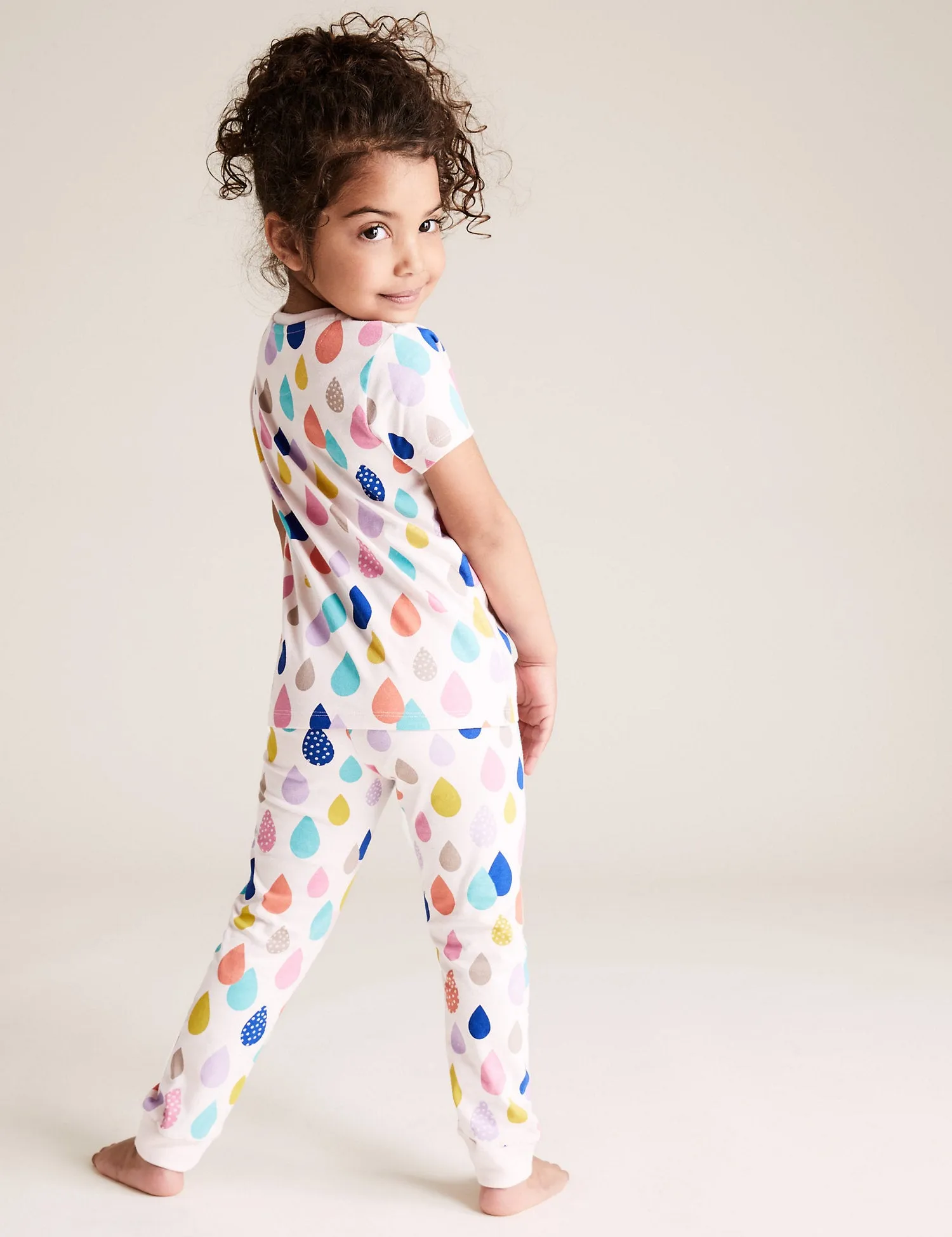 3pk Pure Cotton Unicorn Pyjama Sets