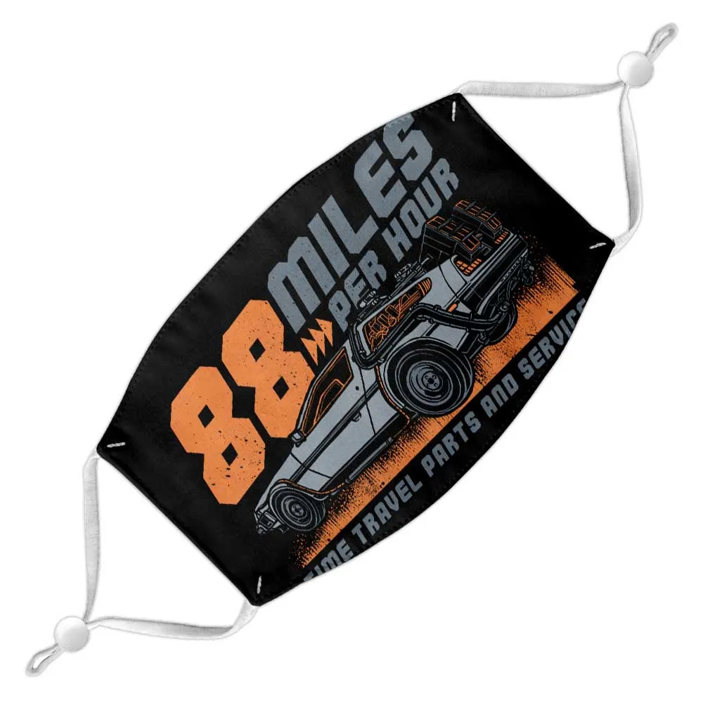 88 MPH - Face Mask