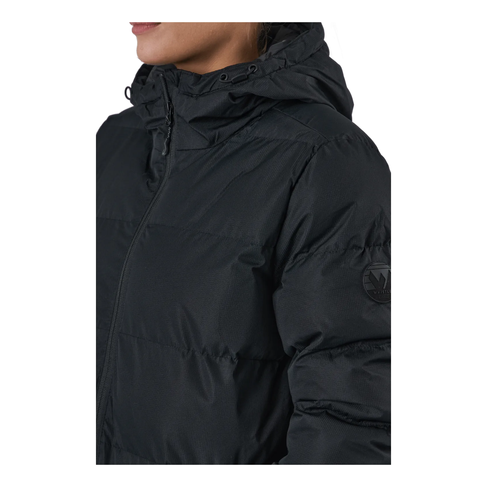 Abella W Long Padded Jacket Black