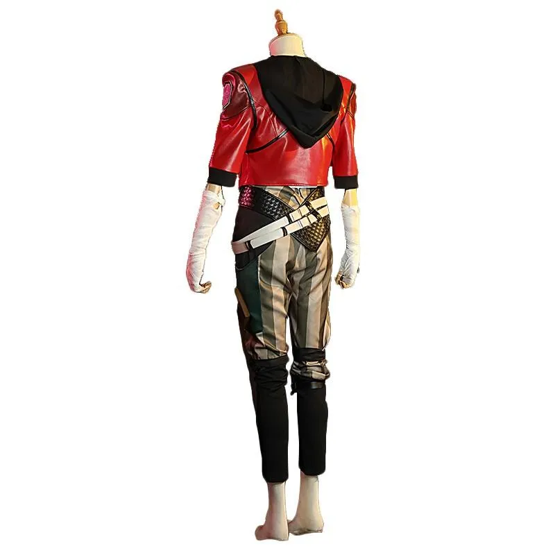 Anime LOL Arcane Vi Leather Cosplay Costume