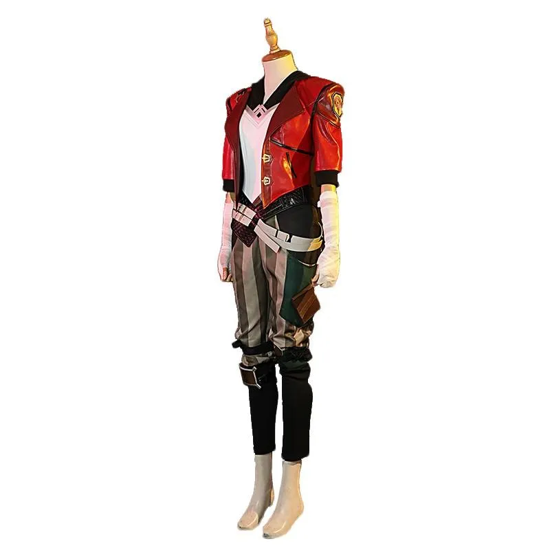 Anime LOL Arcane Vi Leather Cosplay Costume