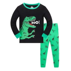 Baby Boy 3-8T Dinosaur Pajama Sleepwear Sets