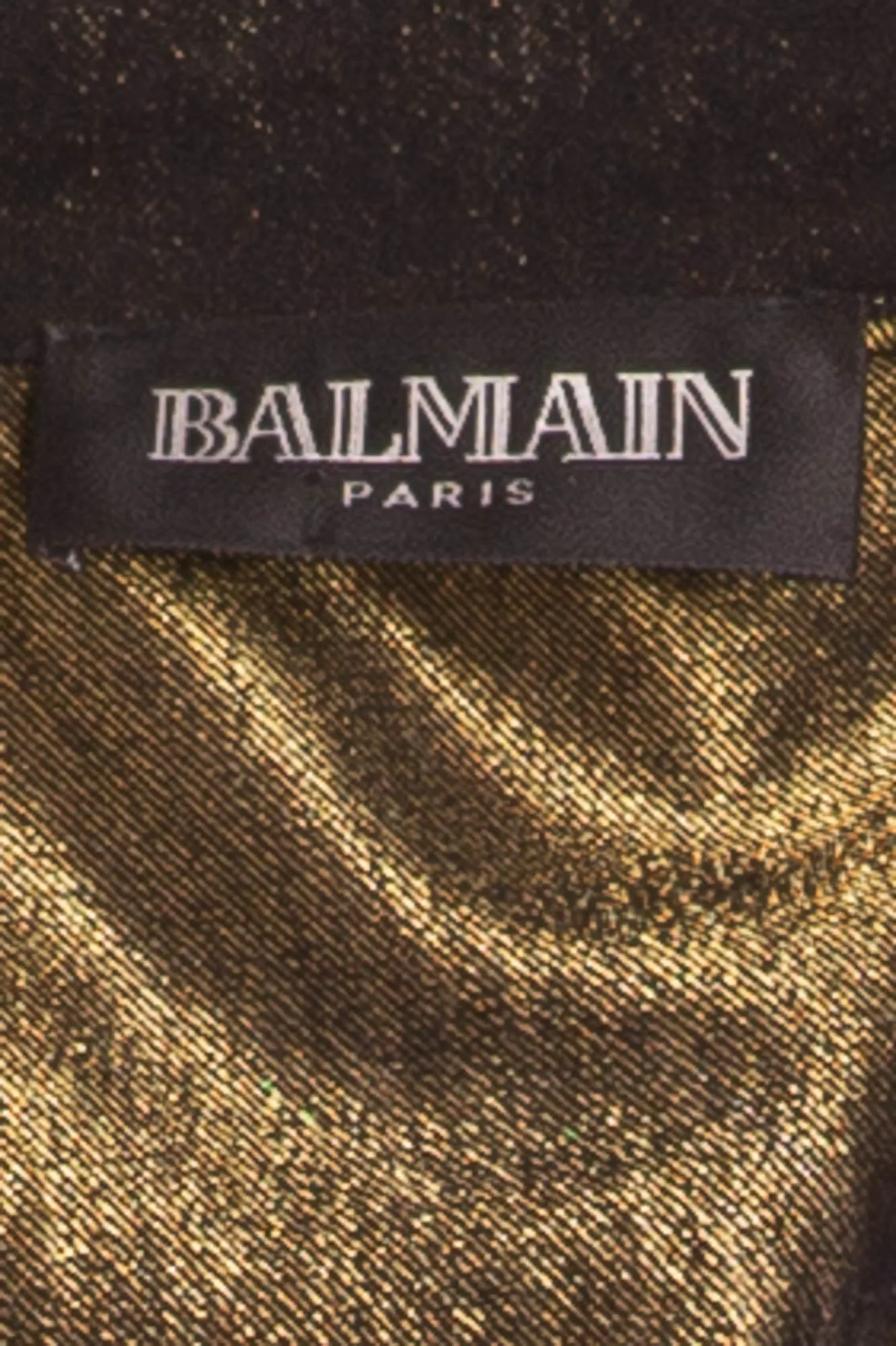 Balmain - Black Multi Zipper Denim Jacket - FR 40