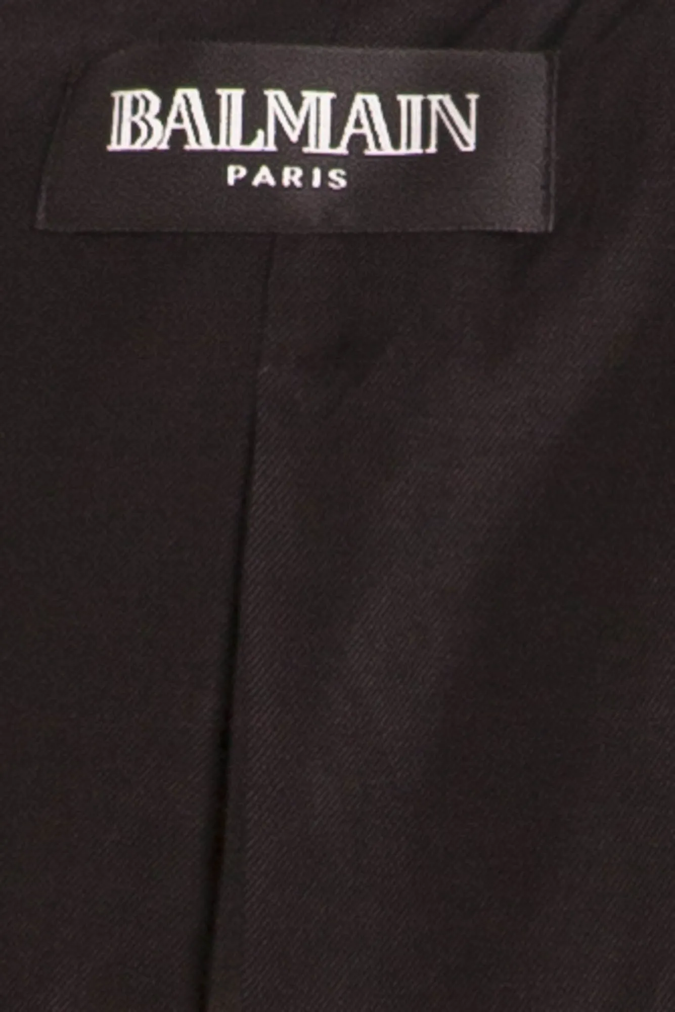 Balmain - Classic Black Wool Blazer - FR 40