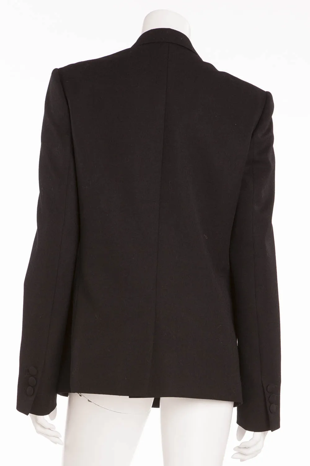 Balmain - Classic Black Wool Blazer - FR 40