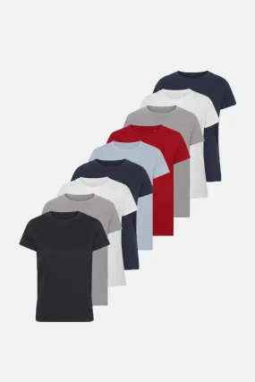 Basic T-shirts - Pakketilbud - Dame 9 stk. (V.I.P)