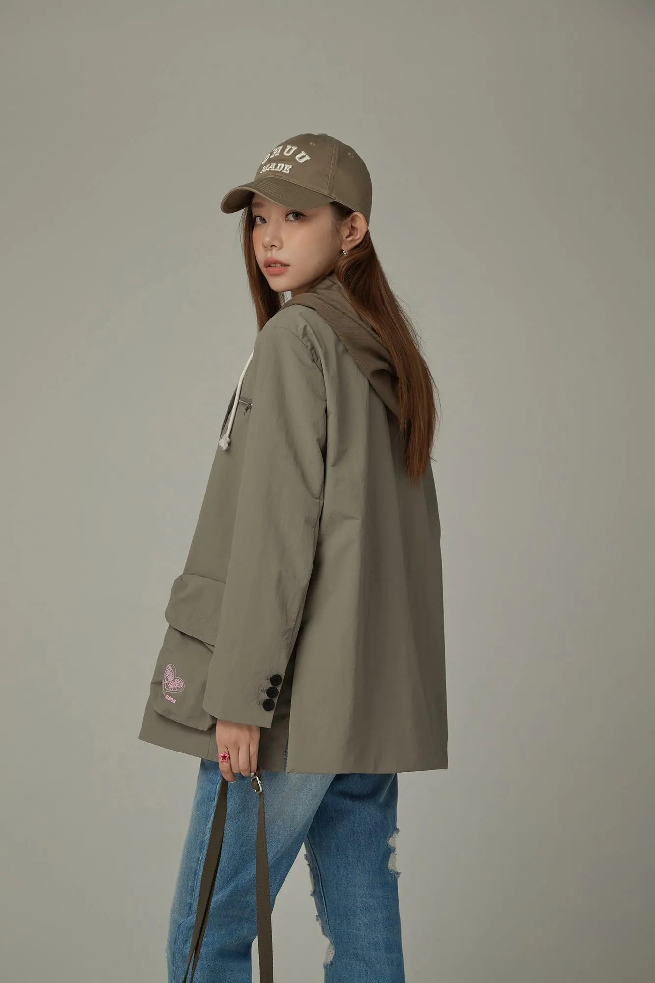 Big Pocket Boxy Jacket