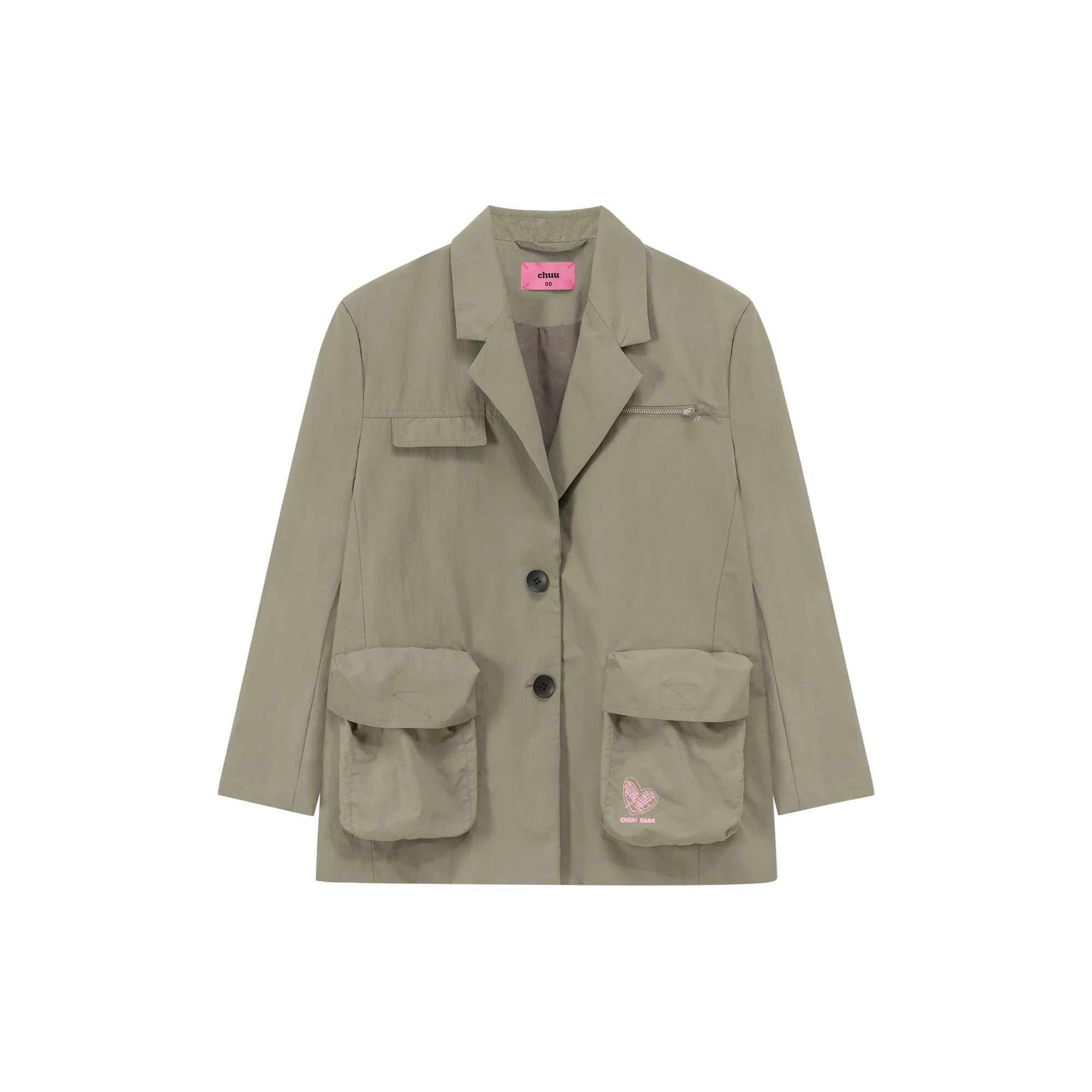 Big Pocket Boxy Jacket