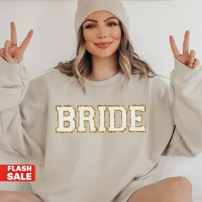 BRIDE Letter Patch Sweatshirt