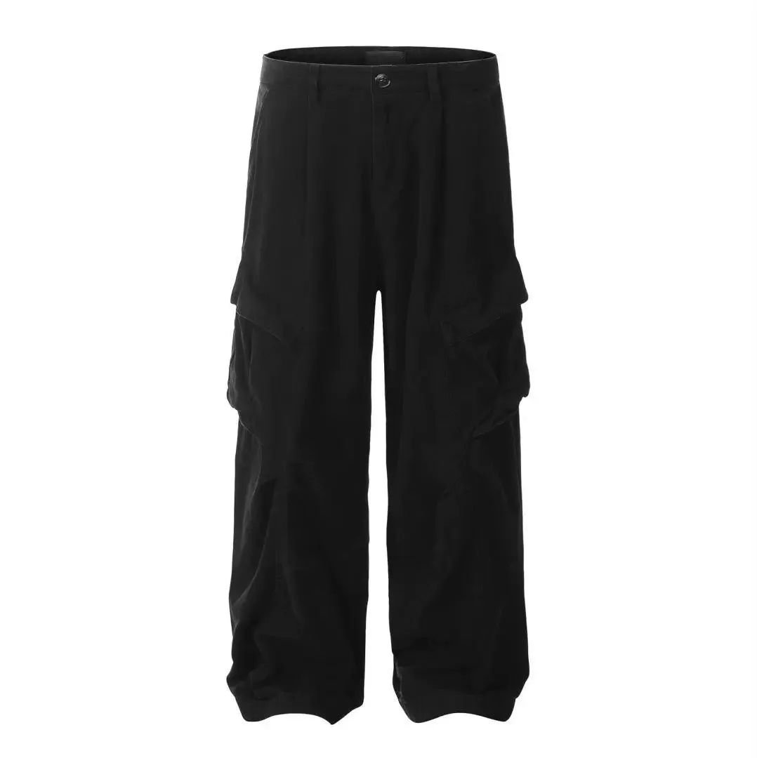Cargo Style Tilt Pocket Jeans
