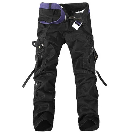 Causal Pockets Design Outdoor Cotton Men's Cargo Pants
