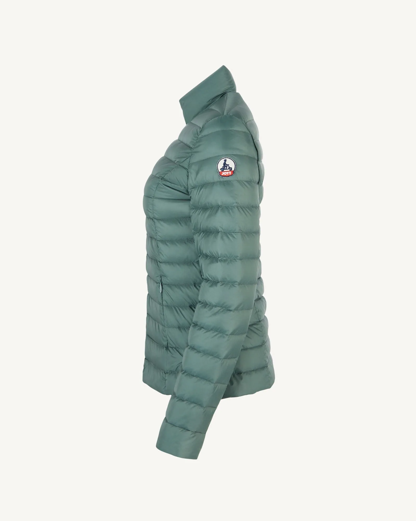 Celadon green Cha lightweight puffer jacket