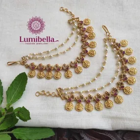 Coin Lakshmi Style Ear Mattal