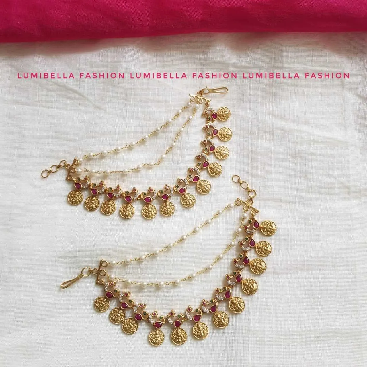 Coin Lakshmi Style Ear Mattal