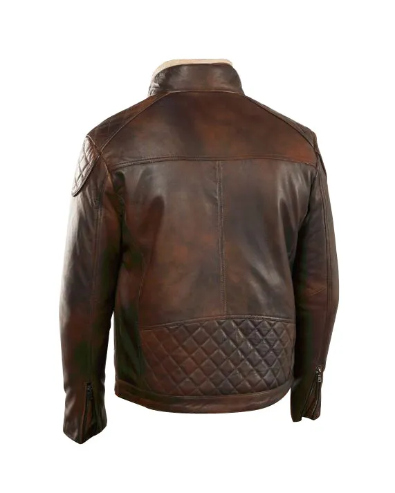 Desert leather jacket
