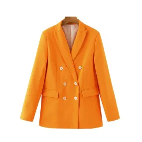DOUBLE BREASTED BLAZER