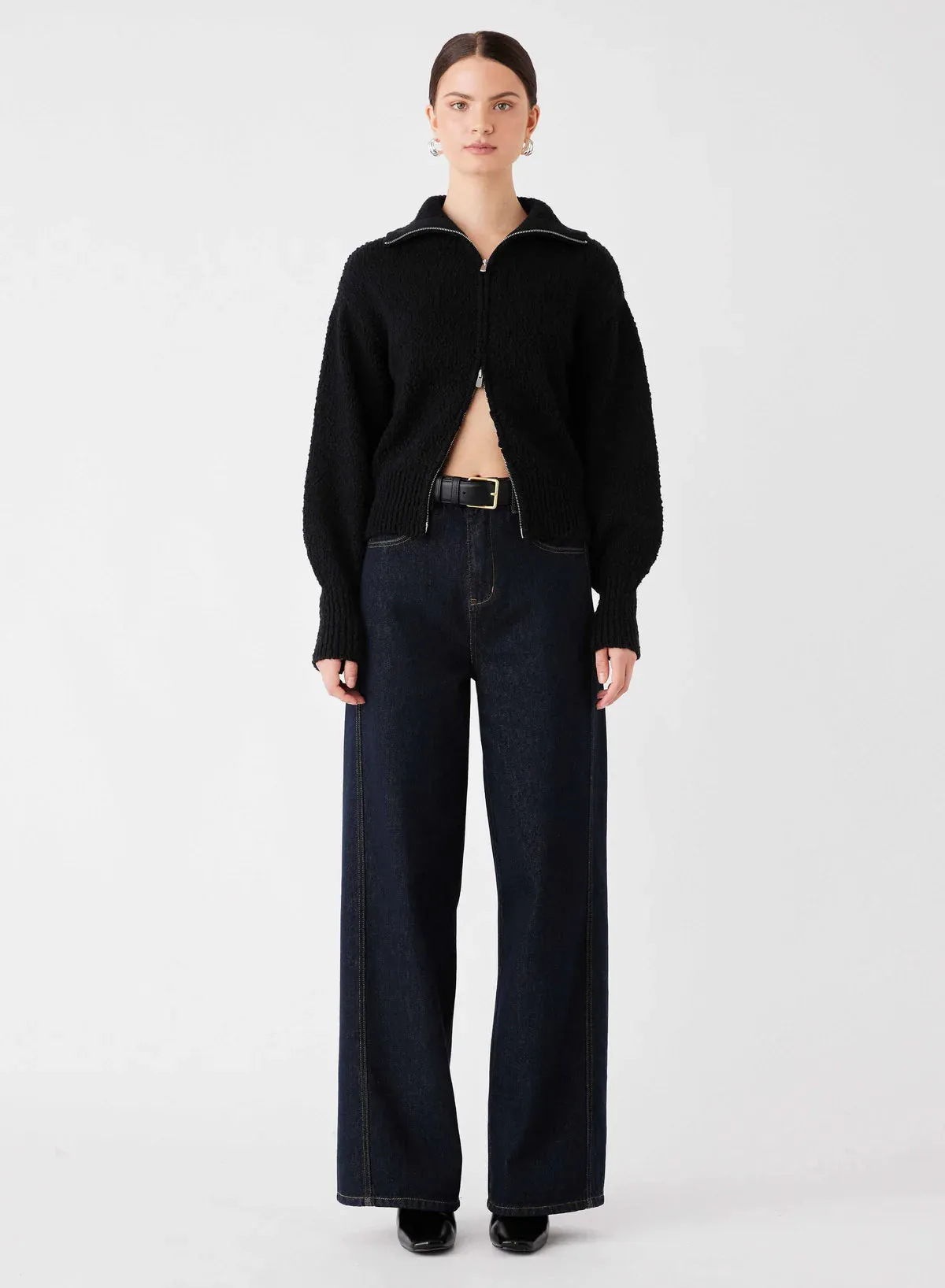 Elevation Zipper Cardigan