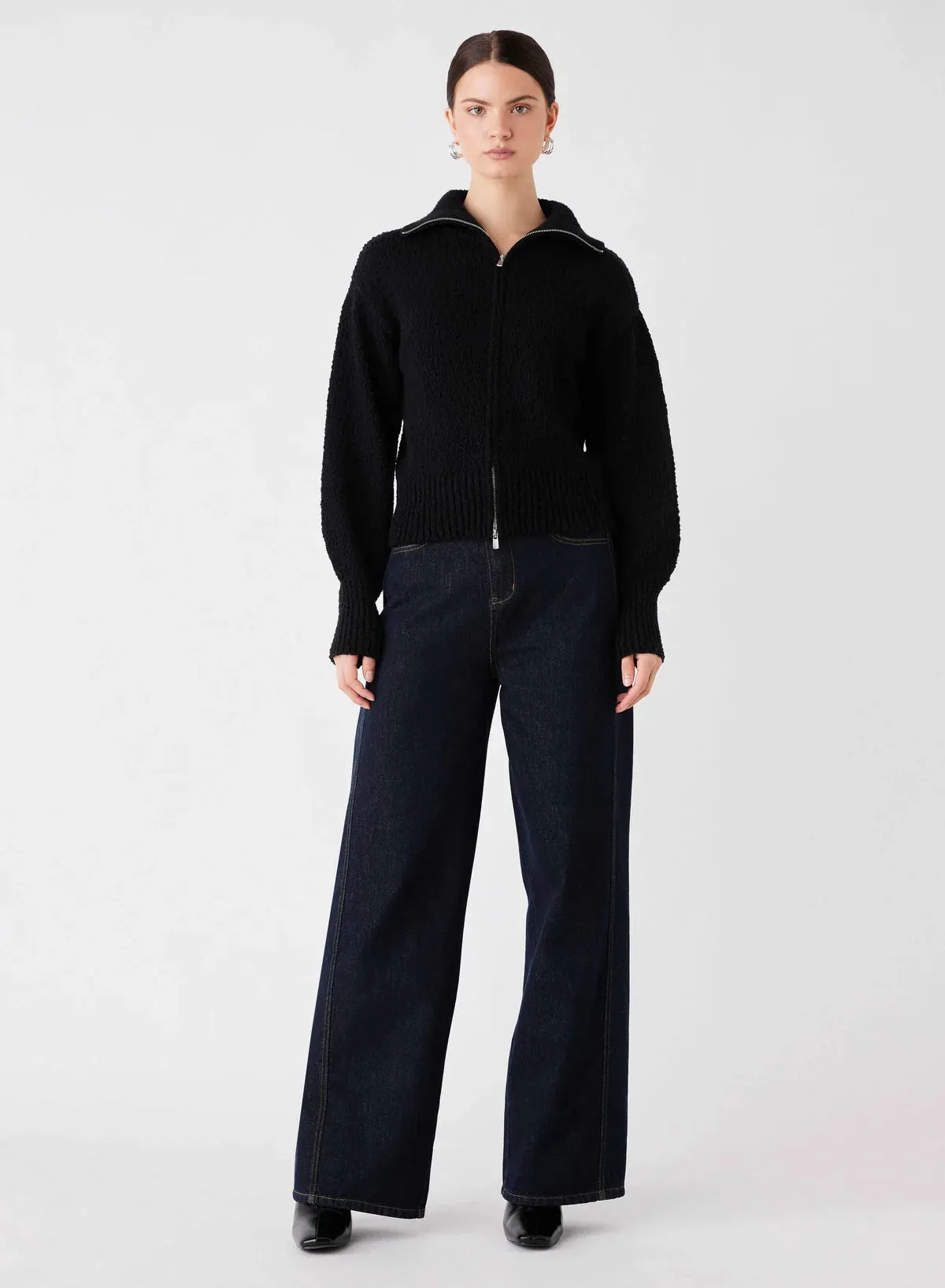 Elevation Zipper Cardigan