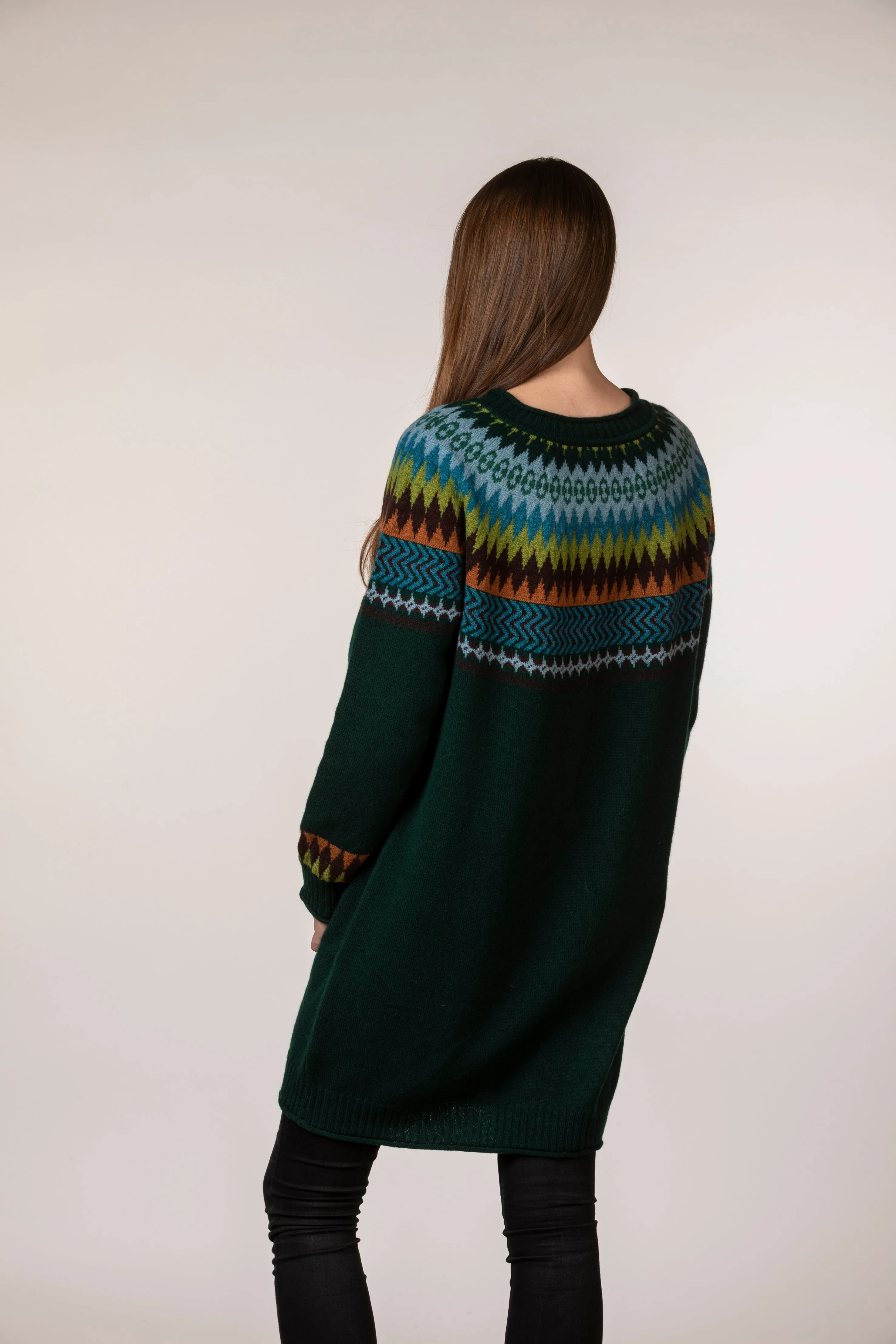 Eribe Cairngorm Dress in Forest