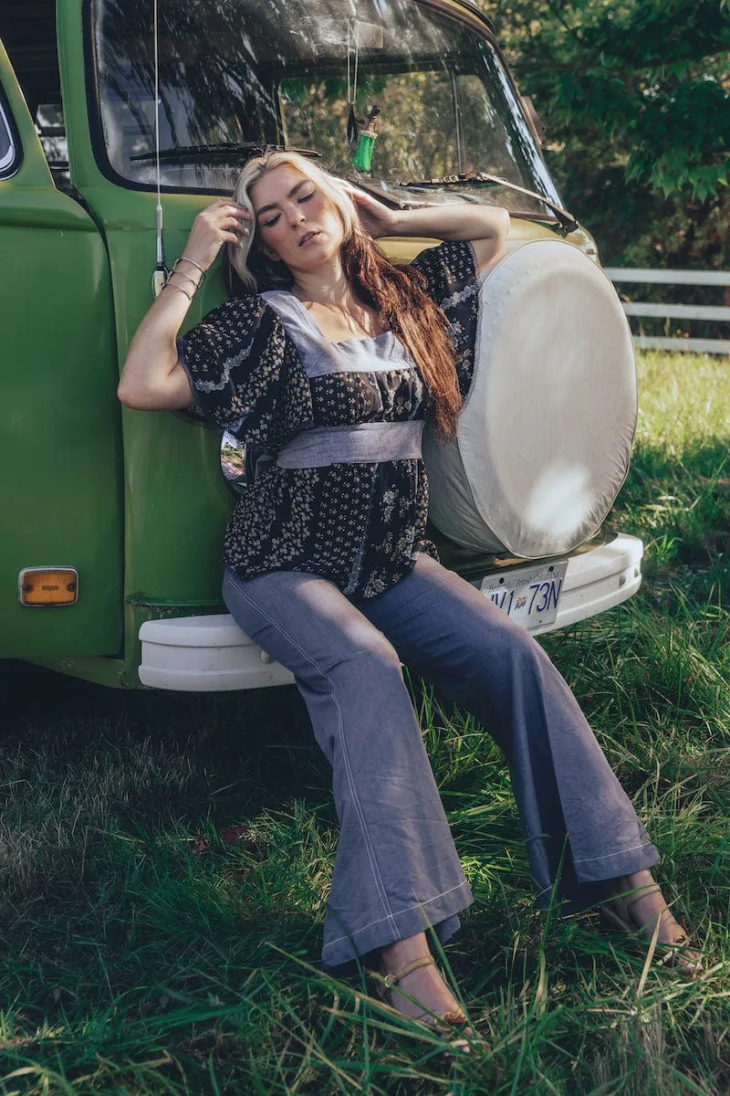 Farrah Bells - light denim