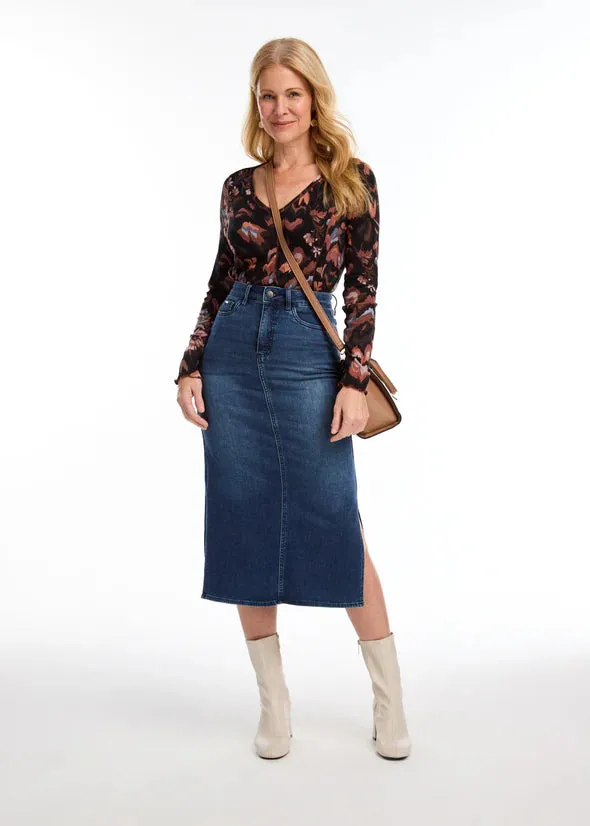 FDJ Column Skirt with Slits, Style #6981843