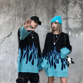 Flame Couple Sweater