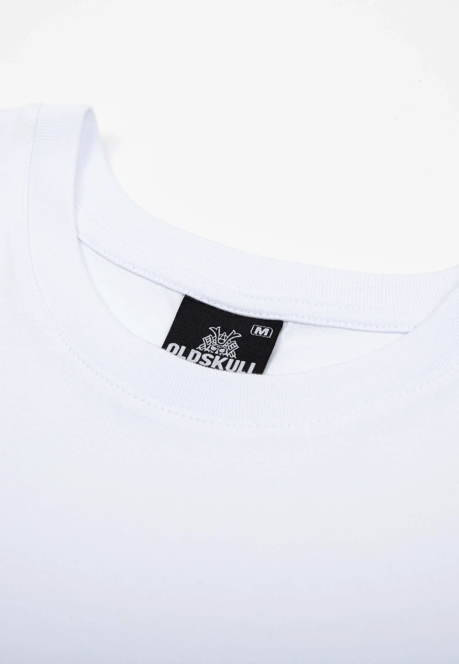 Fu-Tee-San Backprint Longsleeve T-Shirt White
