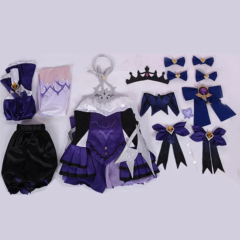 Genshin Impact Fischl Ein Immernachtstraum New Outfits Cosplay Costume
