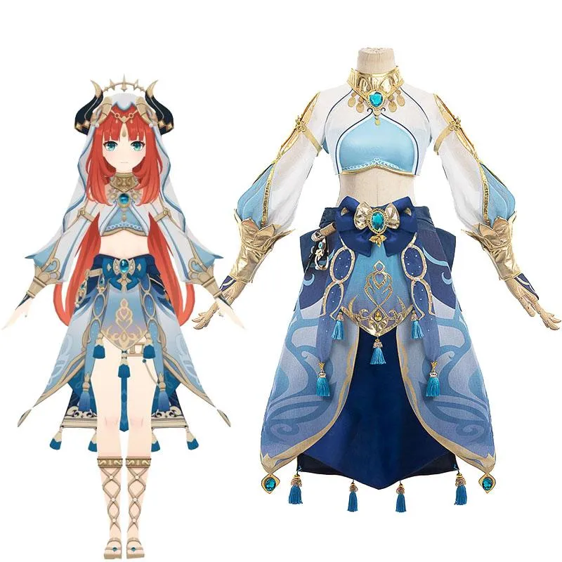 Genshin Impact Nilou Sumeru Outfit Cosplay Costume