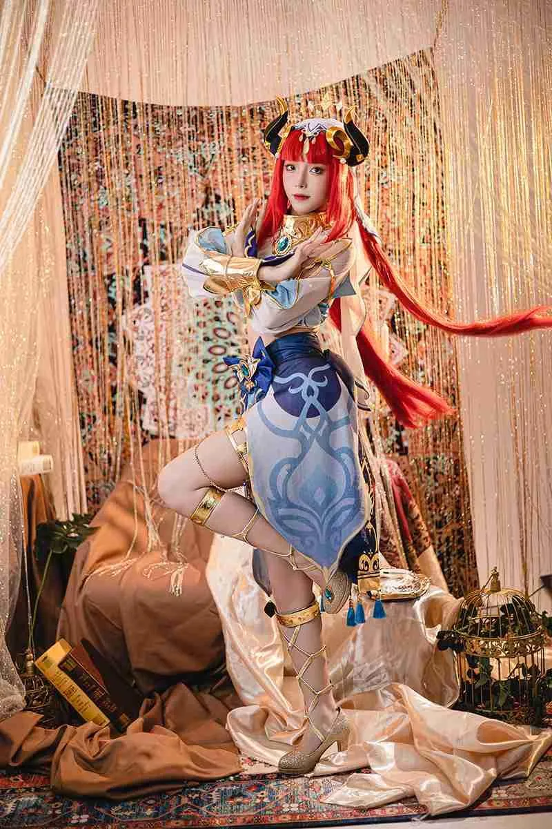 Genshin Impact Nilou Sumeru Outfit Cosplay Costume