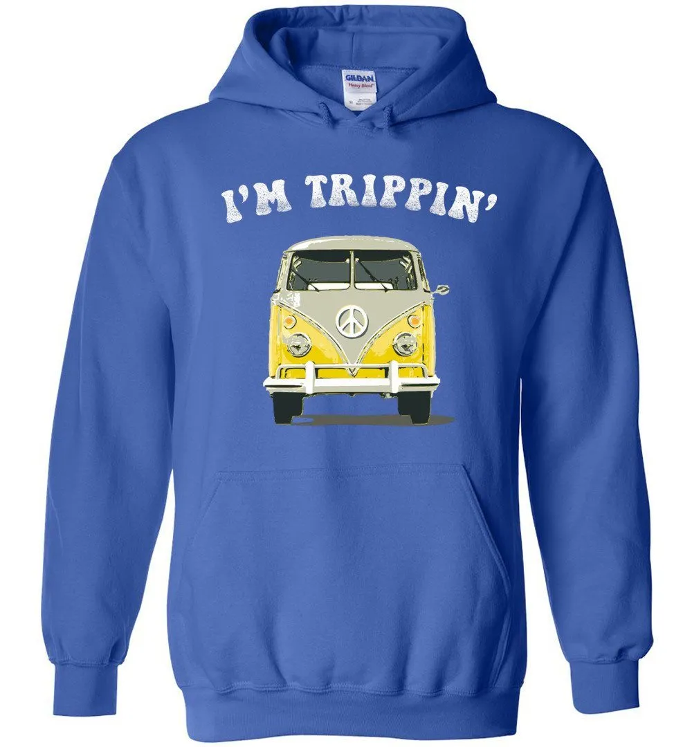 Hippie Van- I'm Trippin'- Heavy Blend Hoodie