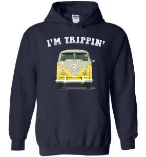 Hippie Van- I'm Trippin'- Heavy Blend Hoodie