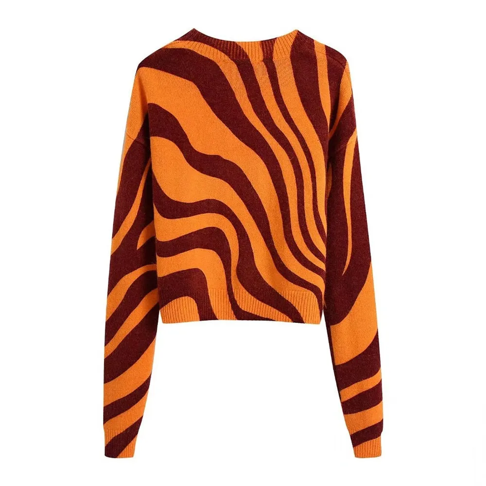 JACQUARD ANIMAL PRINT