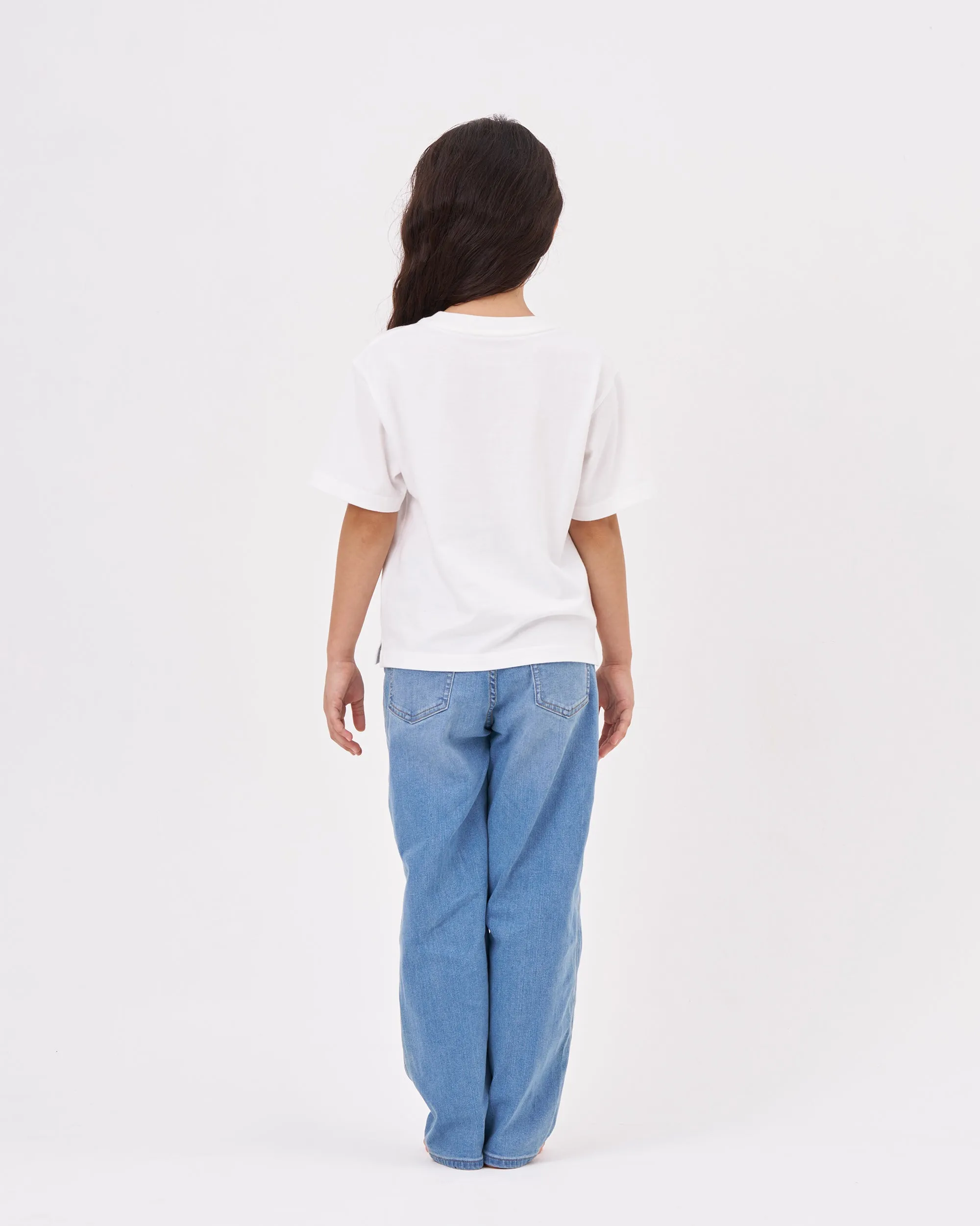 KIDS Strawberry printed T-shirts (White)