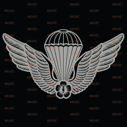 Korean Airborne vinyl decal
