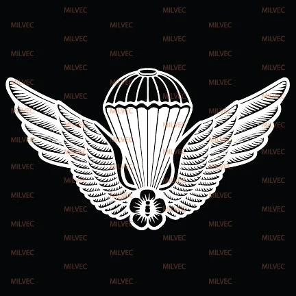 Korean Airborne vinyl decal