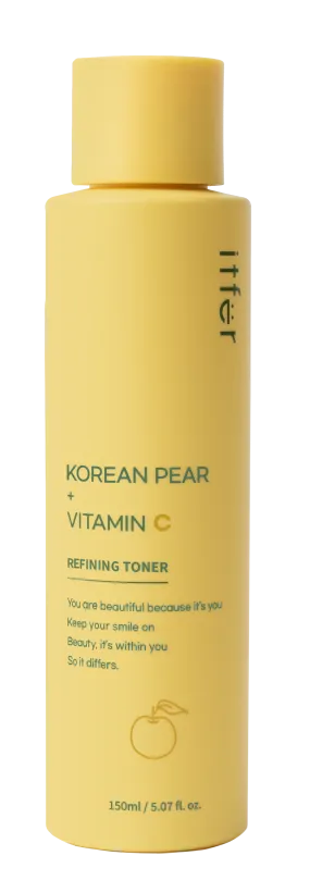Advanced Refining Korean Pear & Vitamin C Facial Toner (150ml) - Skin-Boosting and Brightening