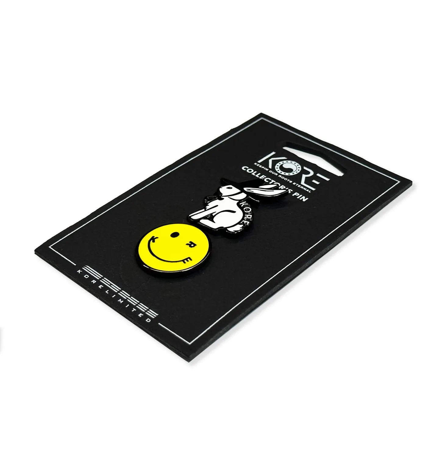 KOREAN TOKKI & SMILE IS GOOD DOUBLE PIN