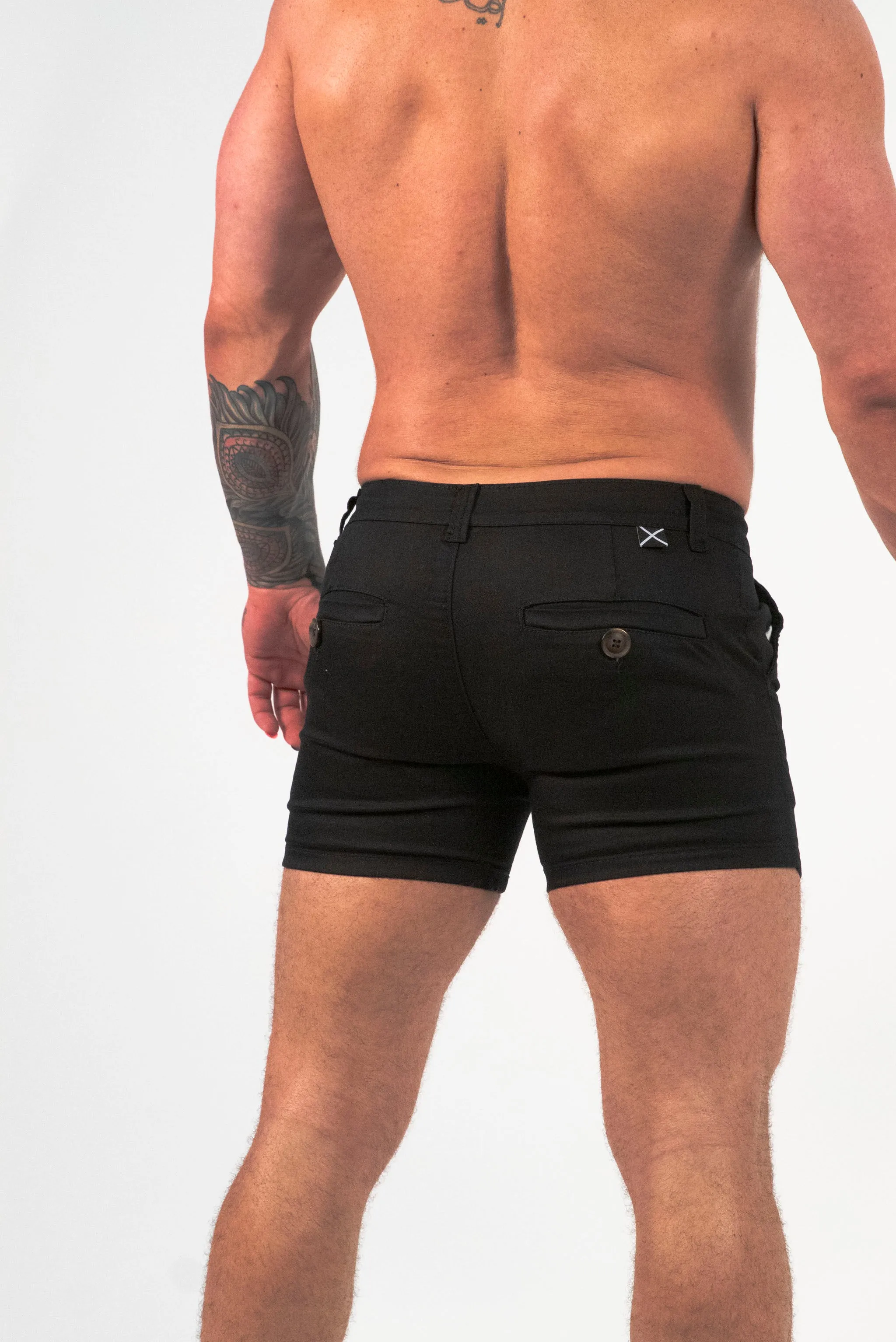 LIAM ONYX STRETCH SHORT