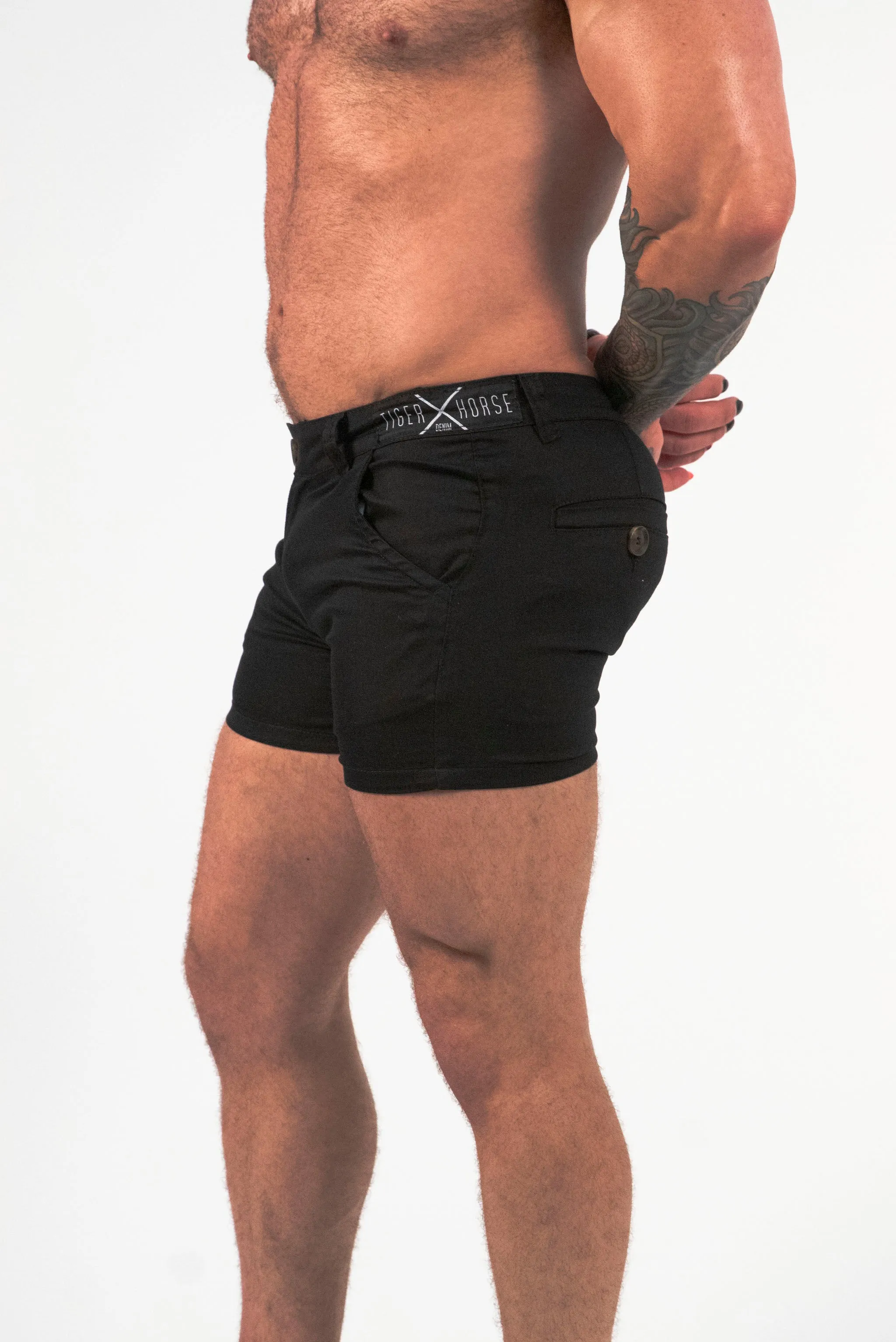 LIAM ONYX STRETCH SHORT