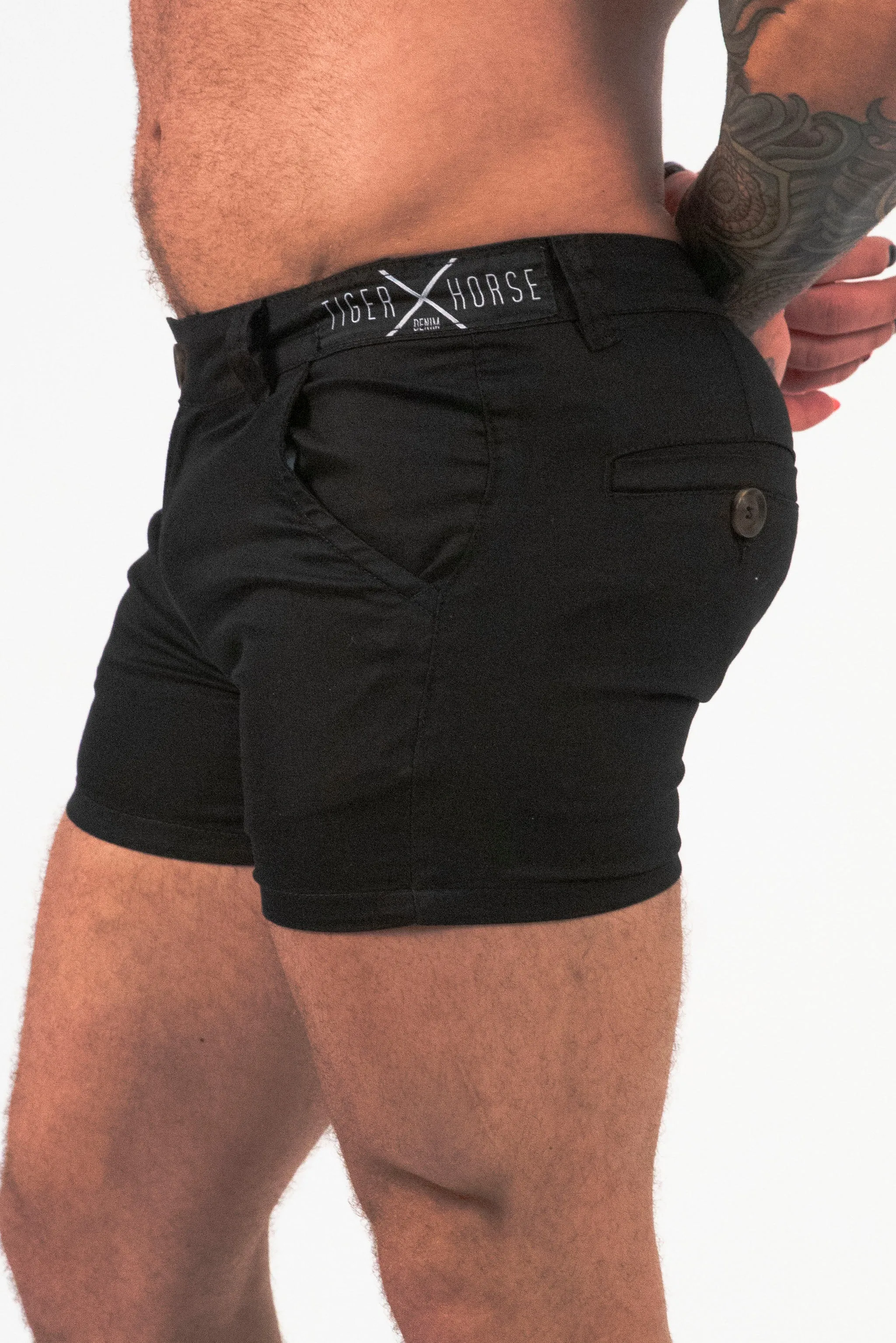 LIAM ONYX STRETCH SHORT