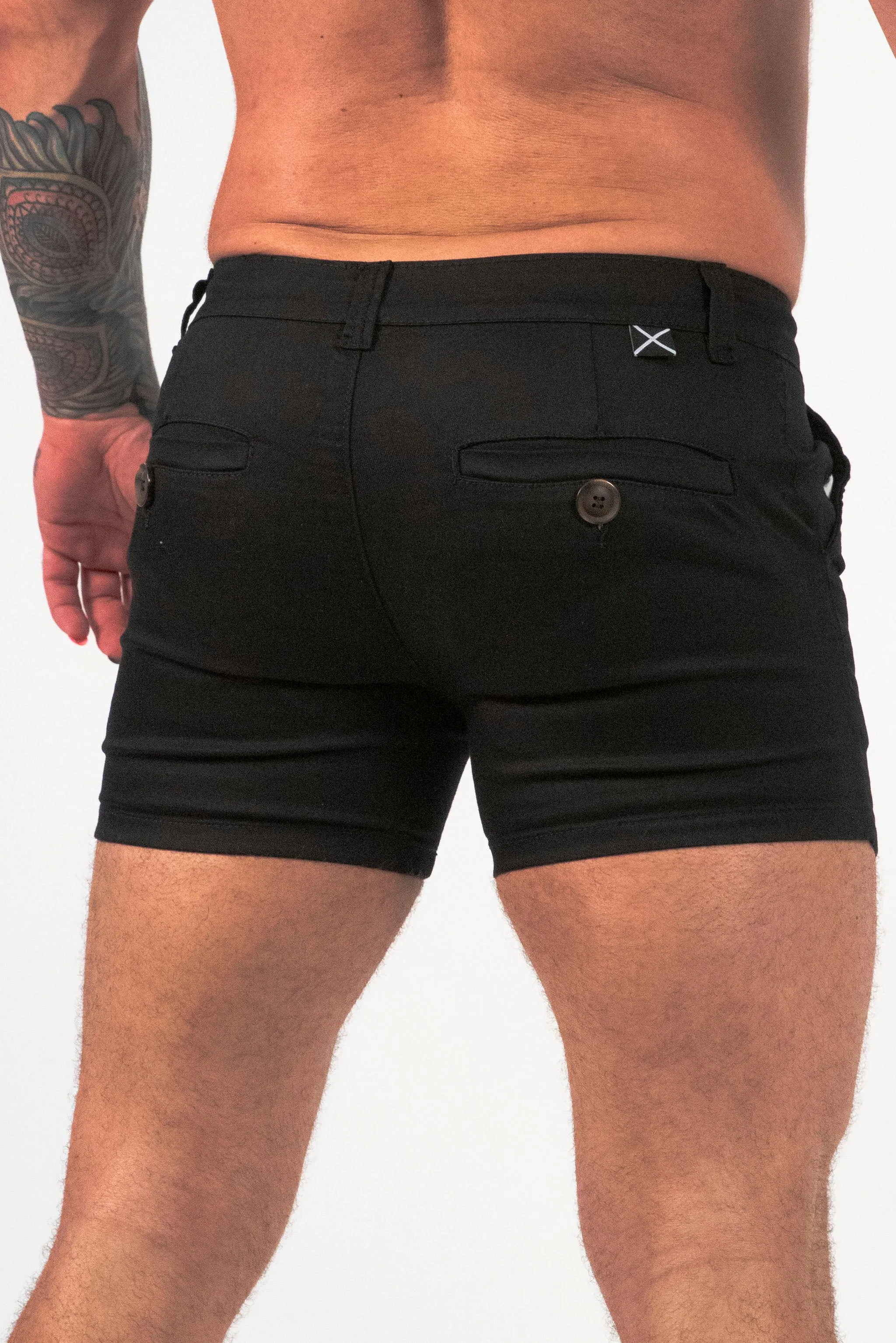 LIAM ONYX STRETCH SHORT