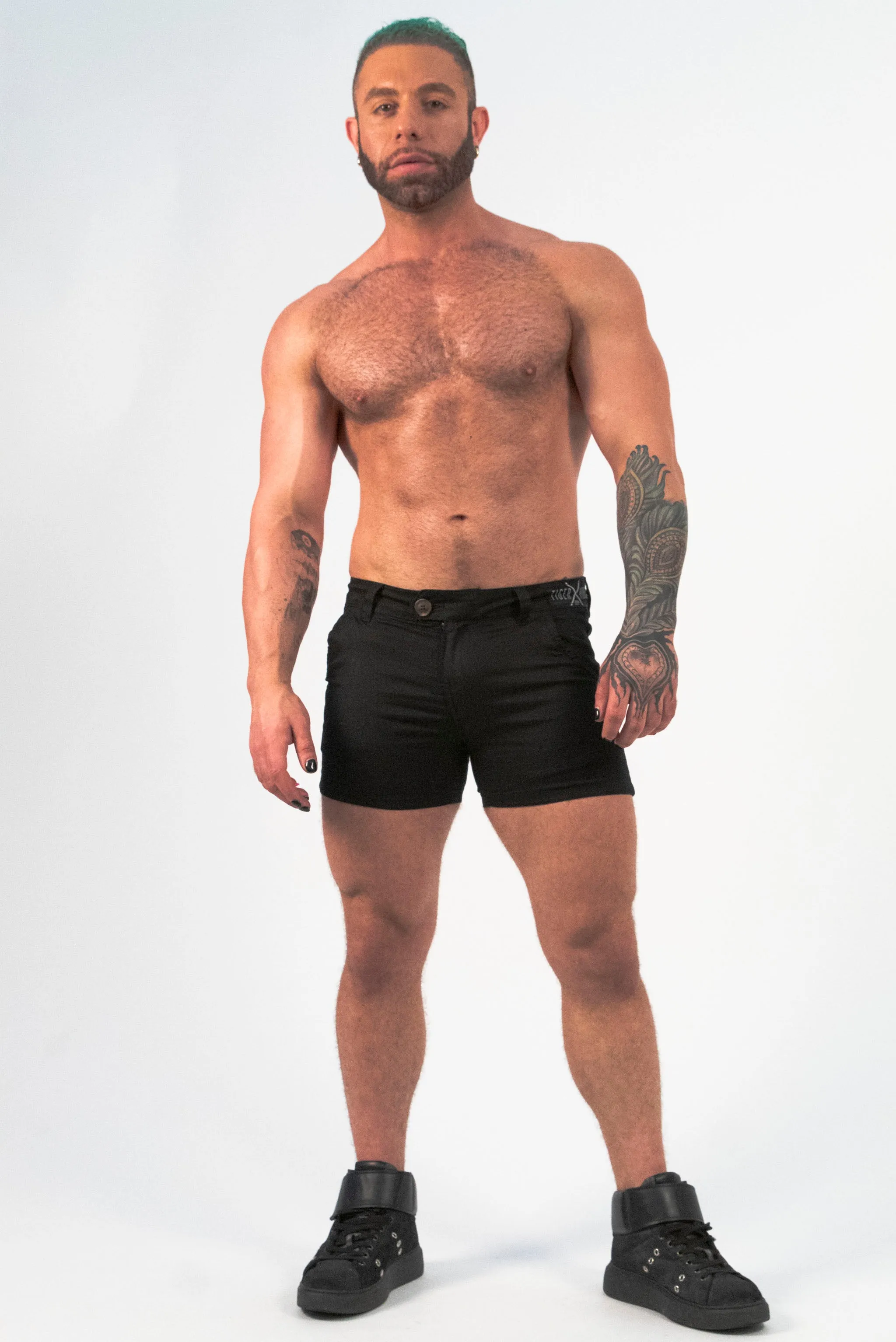 LIAM ONYX STRETCH SHORT