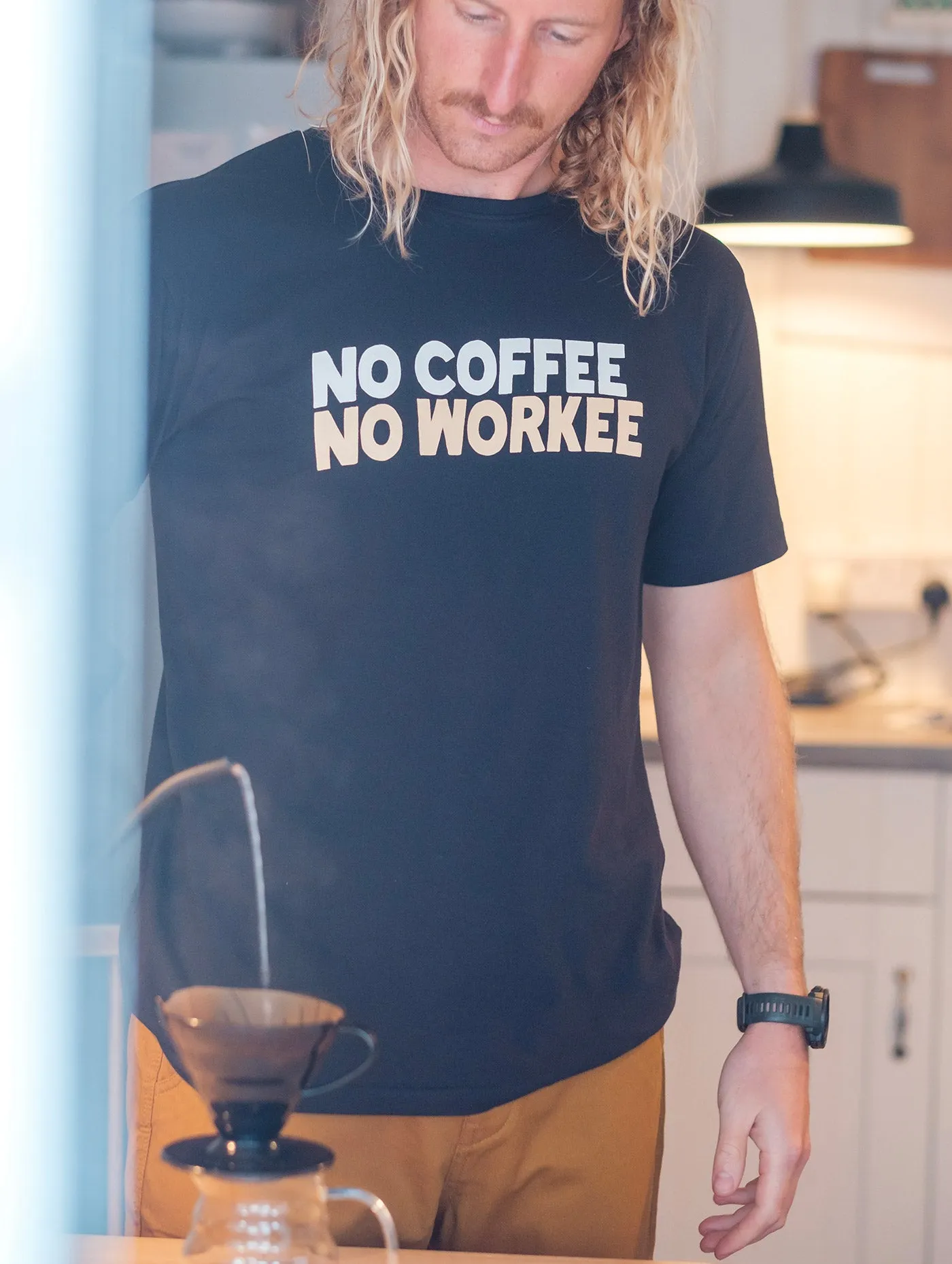 Men's No Coffee Organic T-shirt