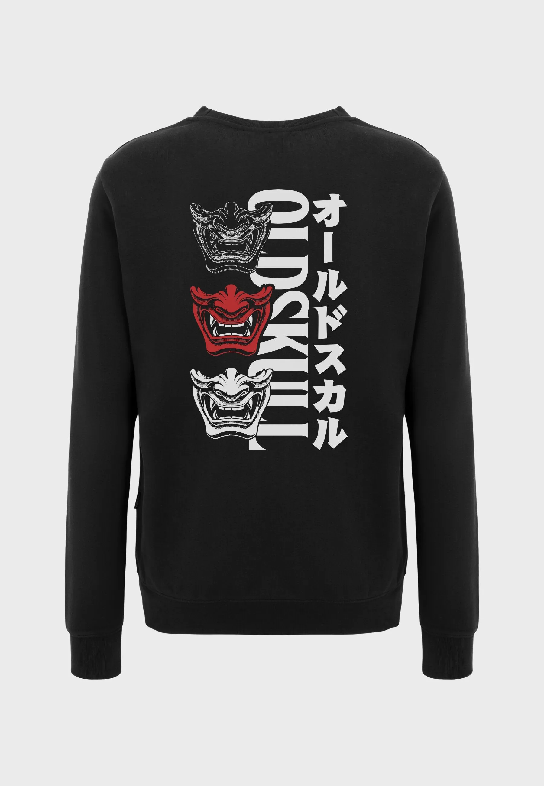 Oni Orgy Backprint Sweatshirt Black