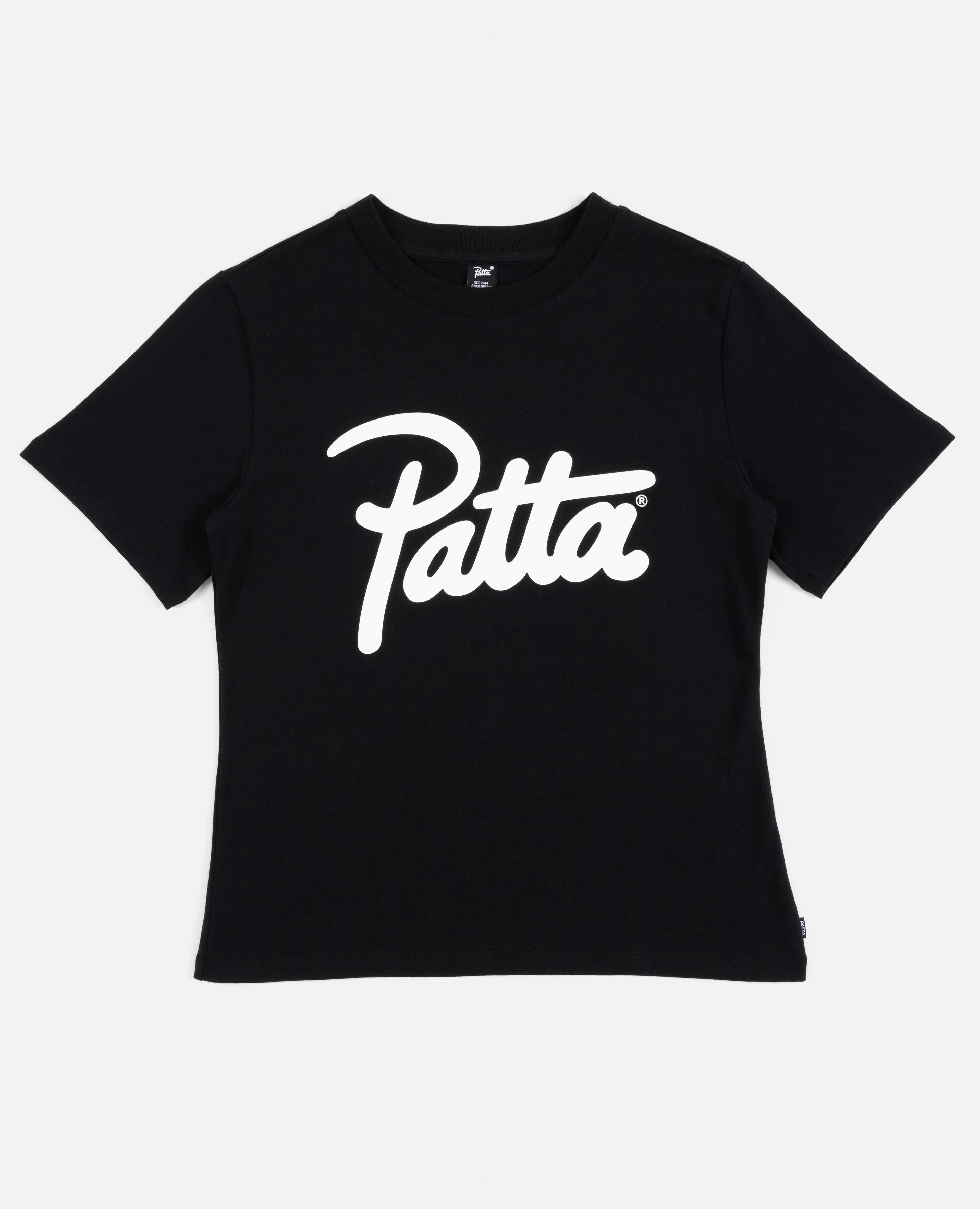 Patta Femme Basic Fitted T-Shirt (Black)
