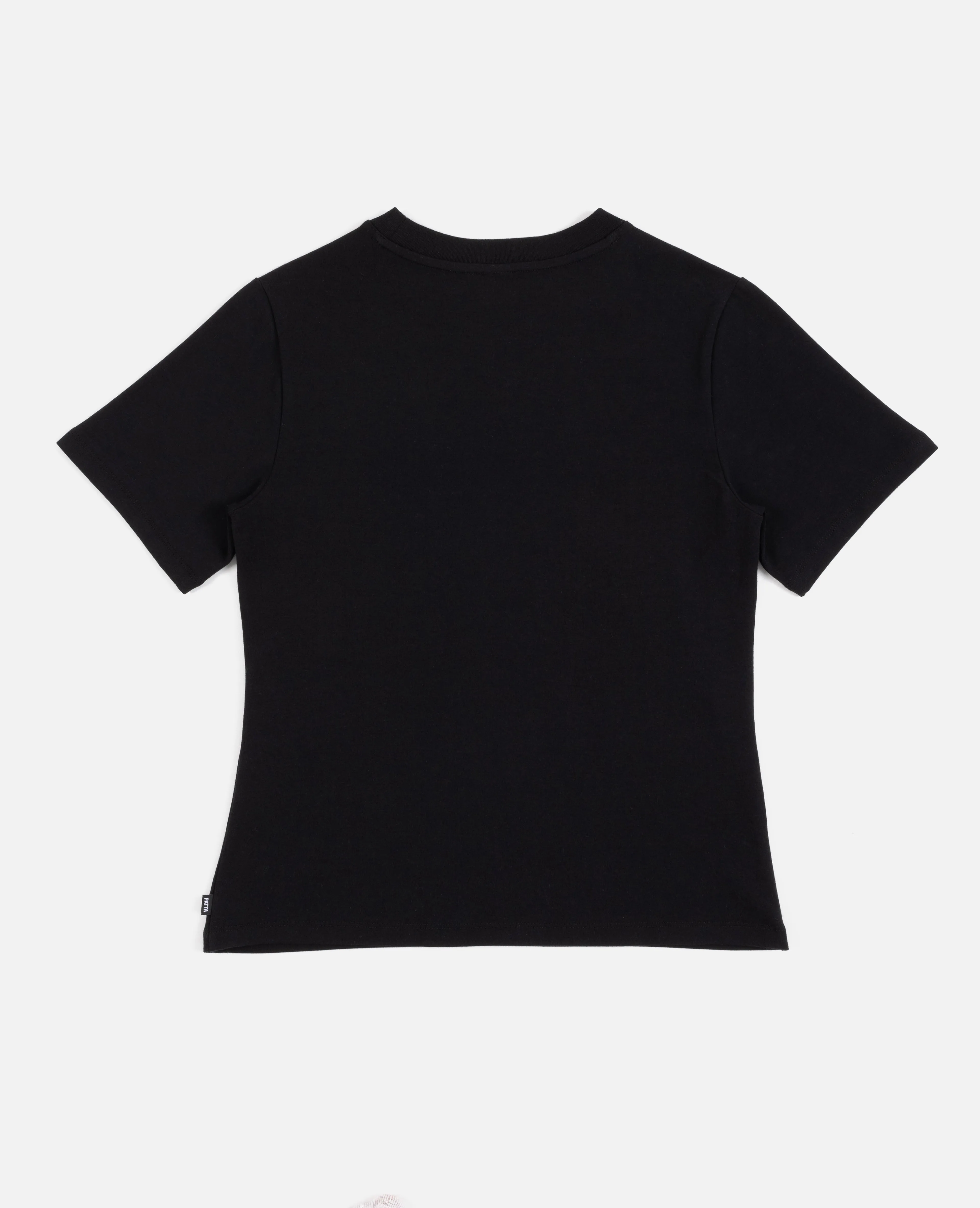 Patta Femme Basic Fitted T-Shirt (Black)