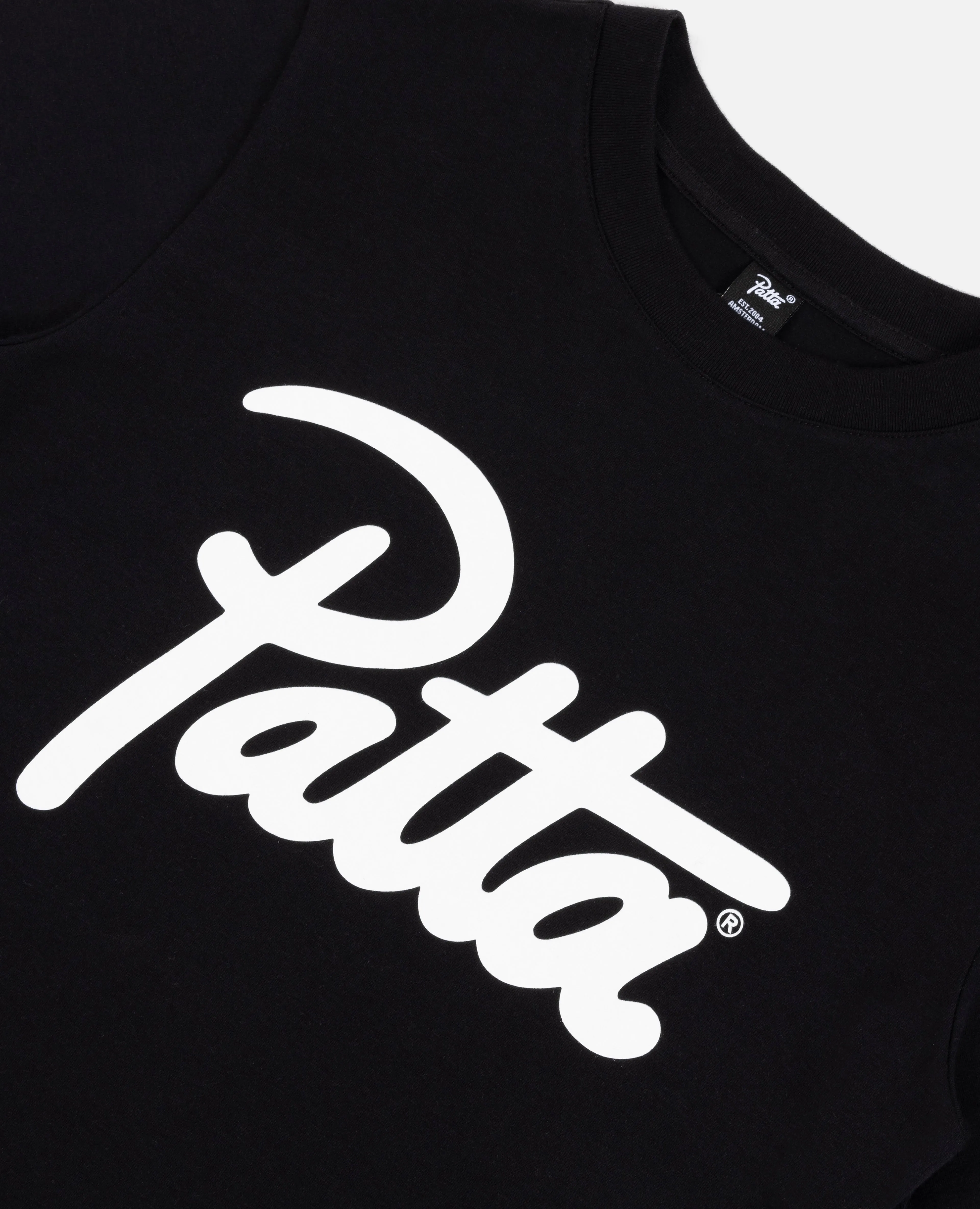 Patta Femme Basic Fitted T-Shirt (Black)
